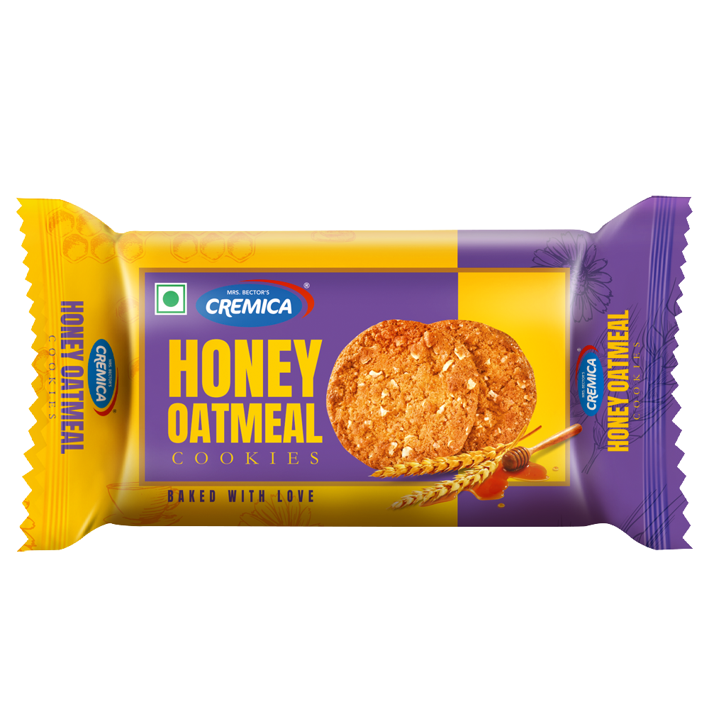 Cremica Honey Oatmeal Cookies Biscuit 75g