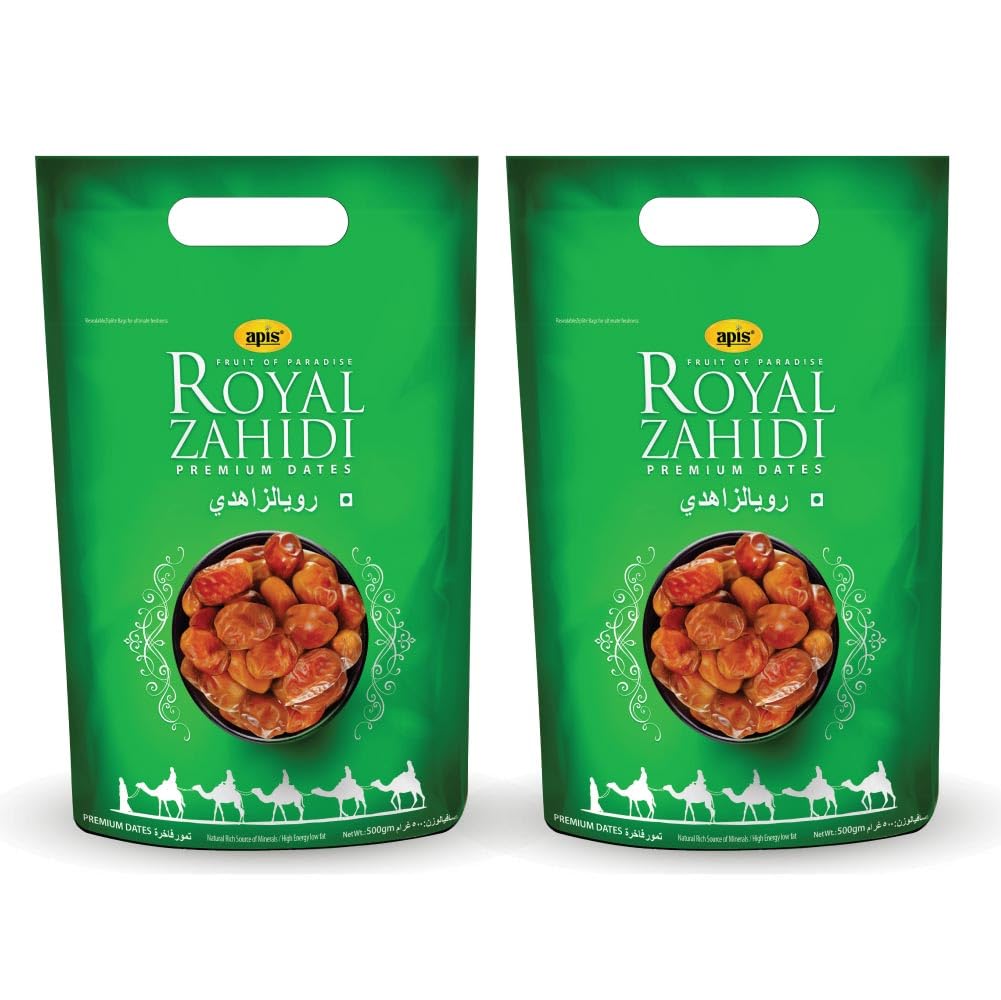 Apis Royal Zahidi Premium Dates Buy 1 Get 1 Free 500 g each