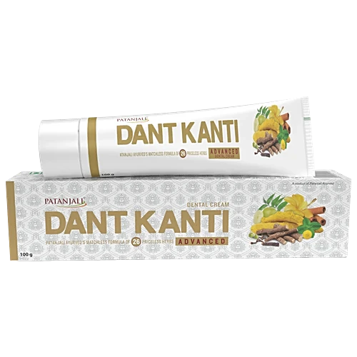 PATANJALI DANT KANTI ADVANCE TOOTHPASTE 100GM