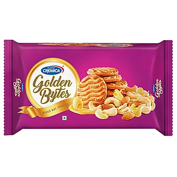 Cremica Golden Bites Cookies - Delicious Snack Biscuits