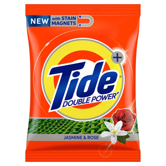 Tide Double Power Jasmine and Rose Detergent Powder  1 Kg