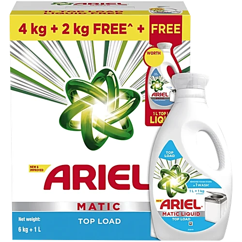 Ariel Matic Top Load (6kg+1ltr free)