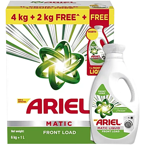 Ariel Matic Front Load (6kg+1ltr free)