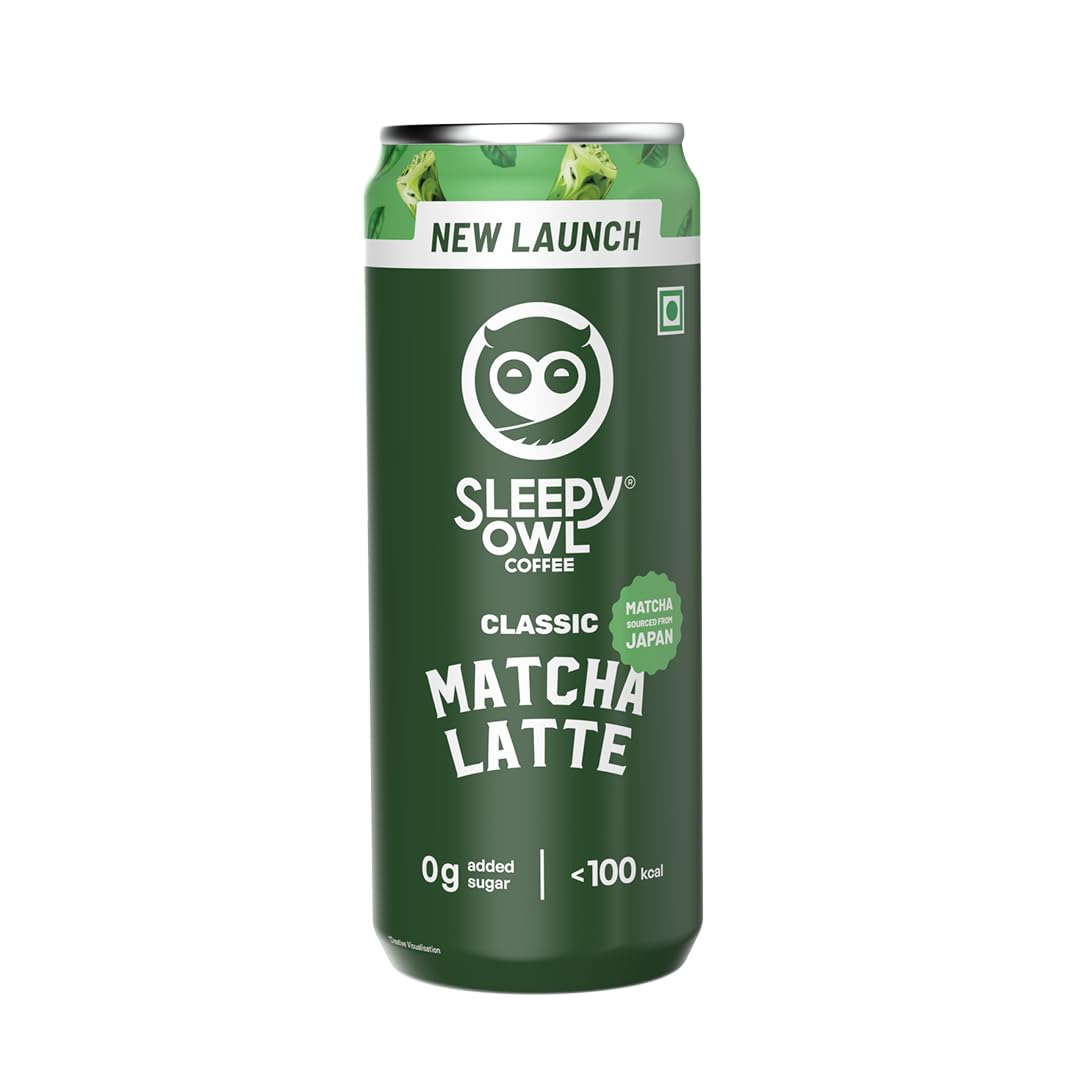SLEEPY OWL MATCHA LATTE COLD COFFEE 220ML
