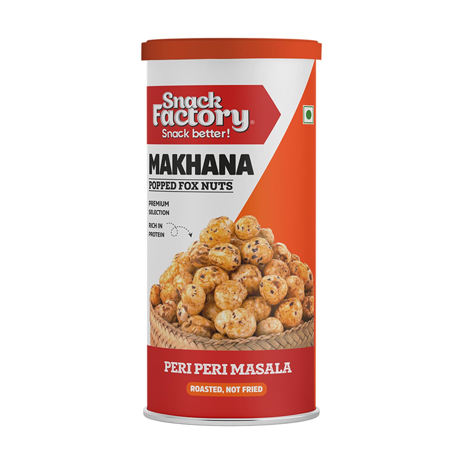 Snac Factory Makhana Peri Peri Masala 62g