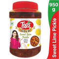 TOPS SWEET LIME PICKLE JAR