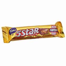 Cadbury 5 Star Chocolate Bar - 20.2g