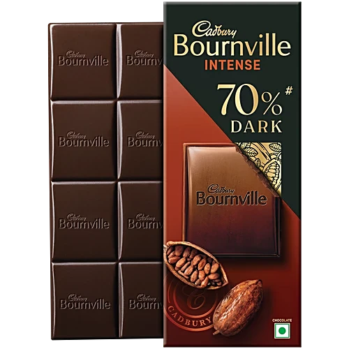 Cadbury Bournville Intense 70% Dark Chocolate 150/-