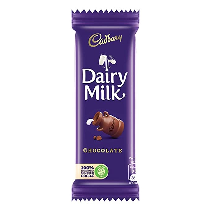 Cadbury Dairy Milk Chocolate Bar- 13.2g