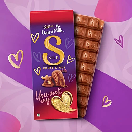 Cadbury Dairy Milk Silk Fruit And Nut Chocolate Bar - 129 g