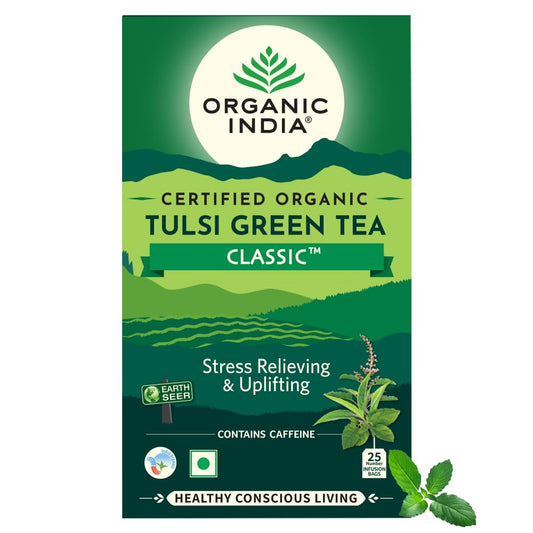 Organic India Tulsi Green Tea  25 Units