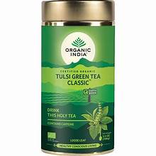 Organic India Tulsi Green Tea Tin Loose 100g