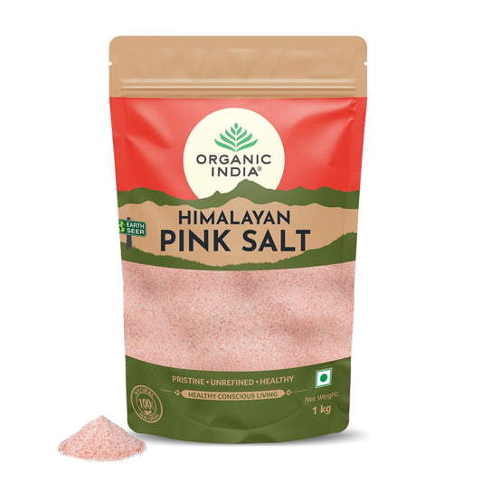 Organic India Pink Rock Salt  1 Kg