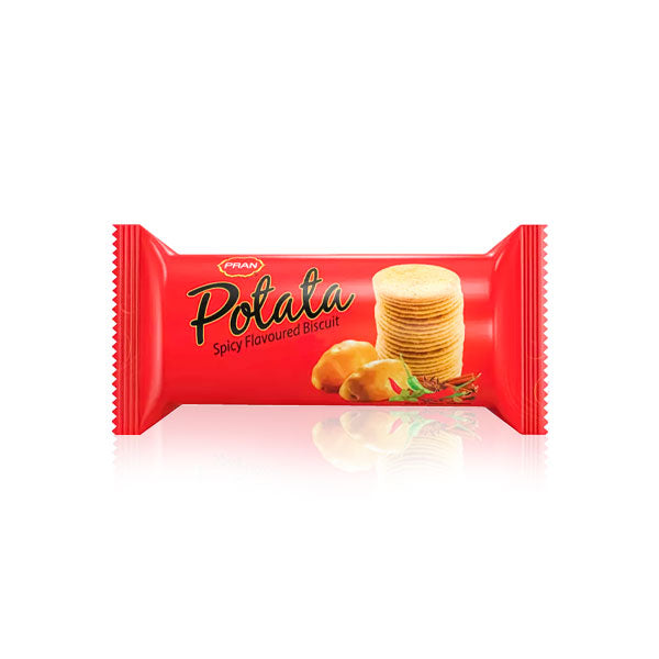Pran Potata Spicy Flavoured Biscuit  75 g