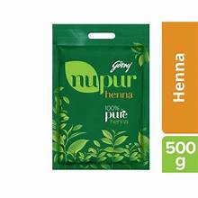 Godrej Nupur Henna Mehndi - Natural Hair Color 500g