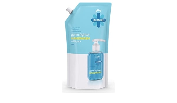 Godrej Protekt Germ Fighter Handwash Refill Pack  Aqua