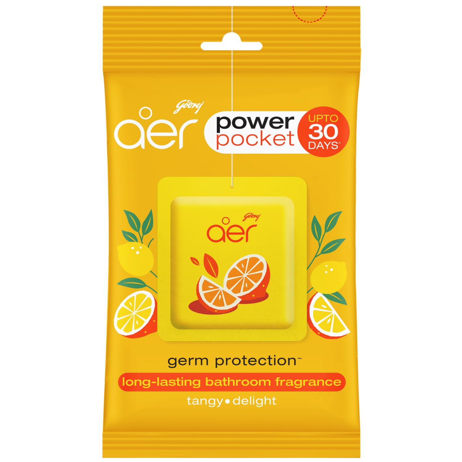 Godrej Aer Power Bathroom Fragrance Tangy Delight 10g