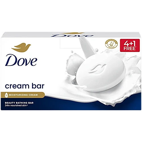 Dove Cream Bathing Soap (4N + 1N)