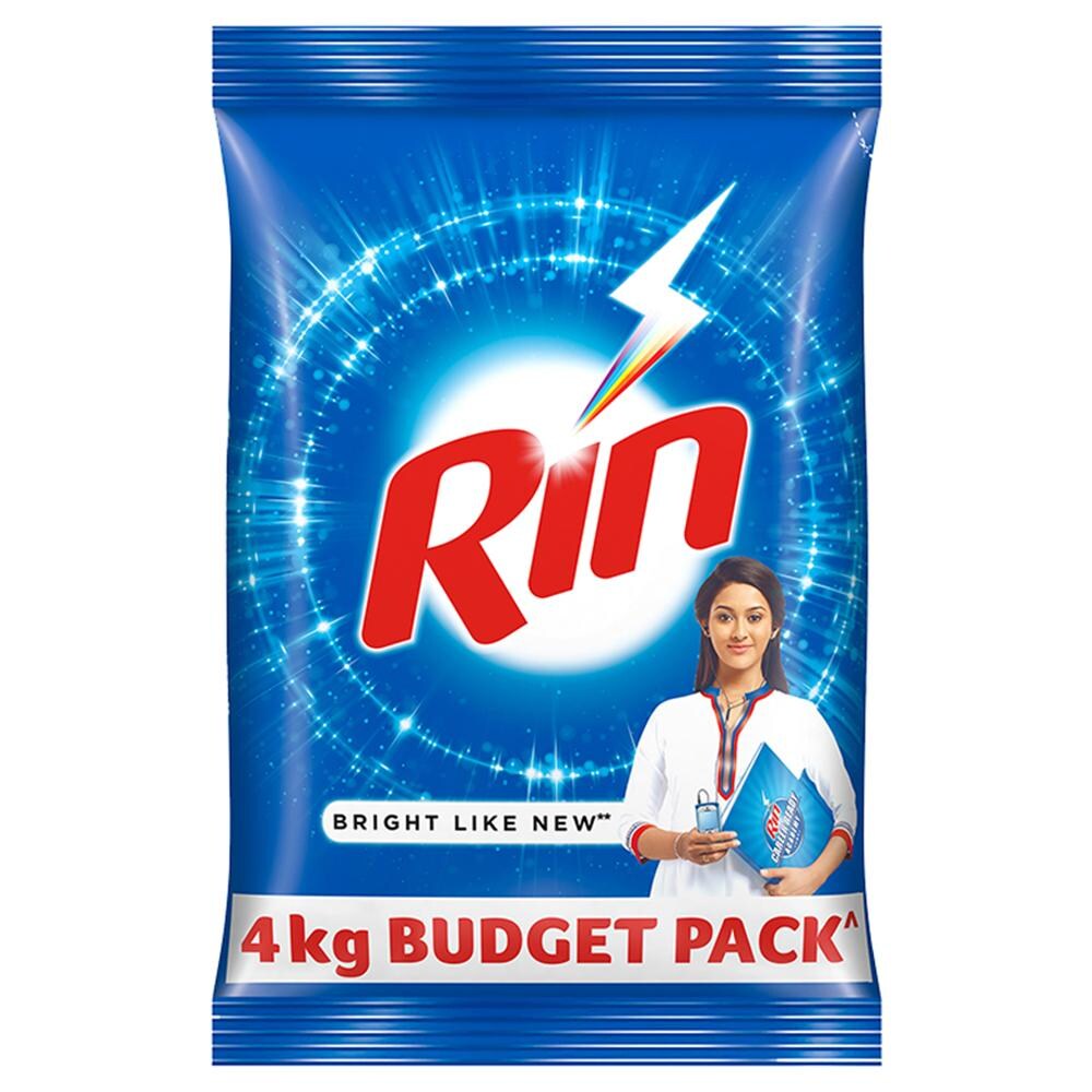Rin Advanced Detergent Powder  4 Kg