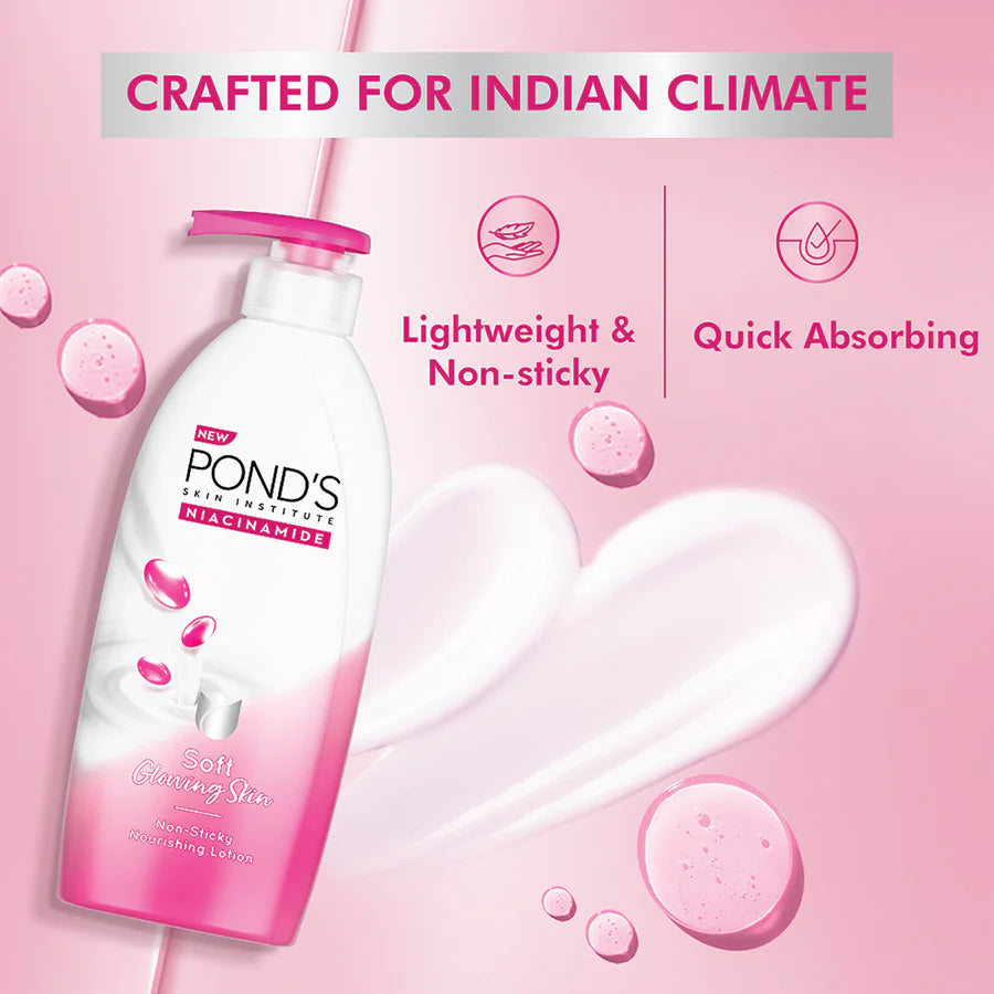 Ponds Soft Glowing Skin Body Lotion 275ml