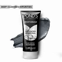 Ponds Activated Charcoal Detox Facewash 50g