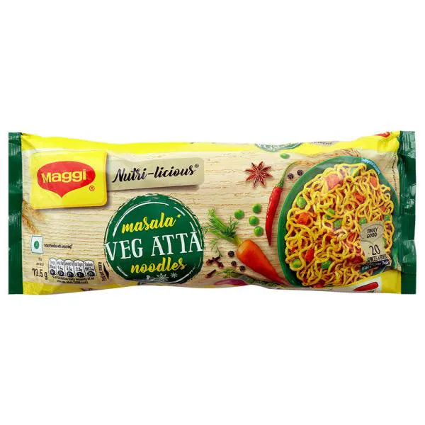 Maggi Masala Veg Atta Noodles 290g