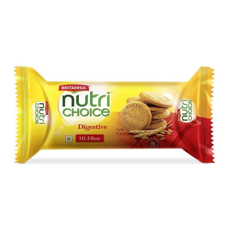 Britannia Nutri Choice Digestive Hi Fiber Biscuits 100g