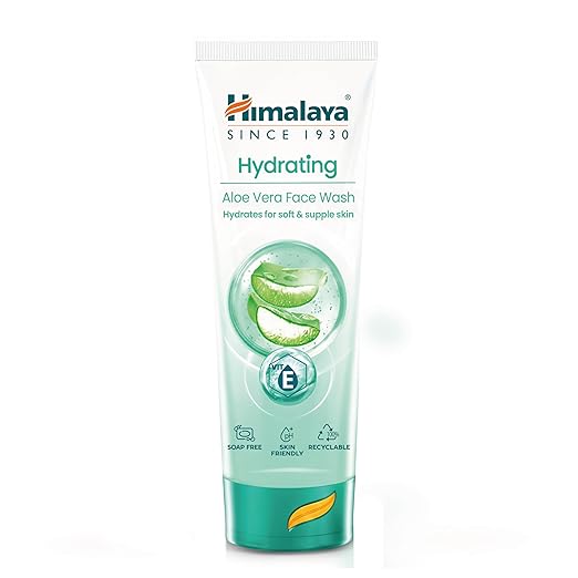 HIMALAYA HYDRATING ALOEVERA FACEWASH 100ML