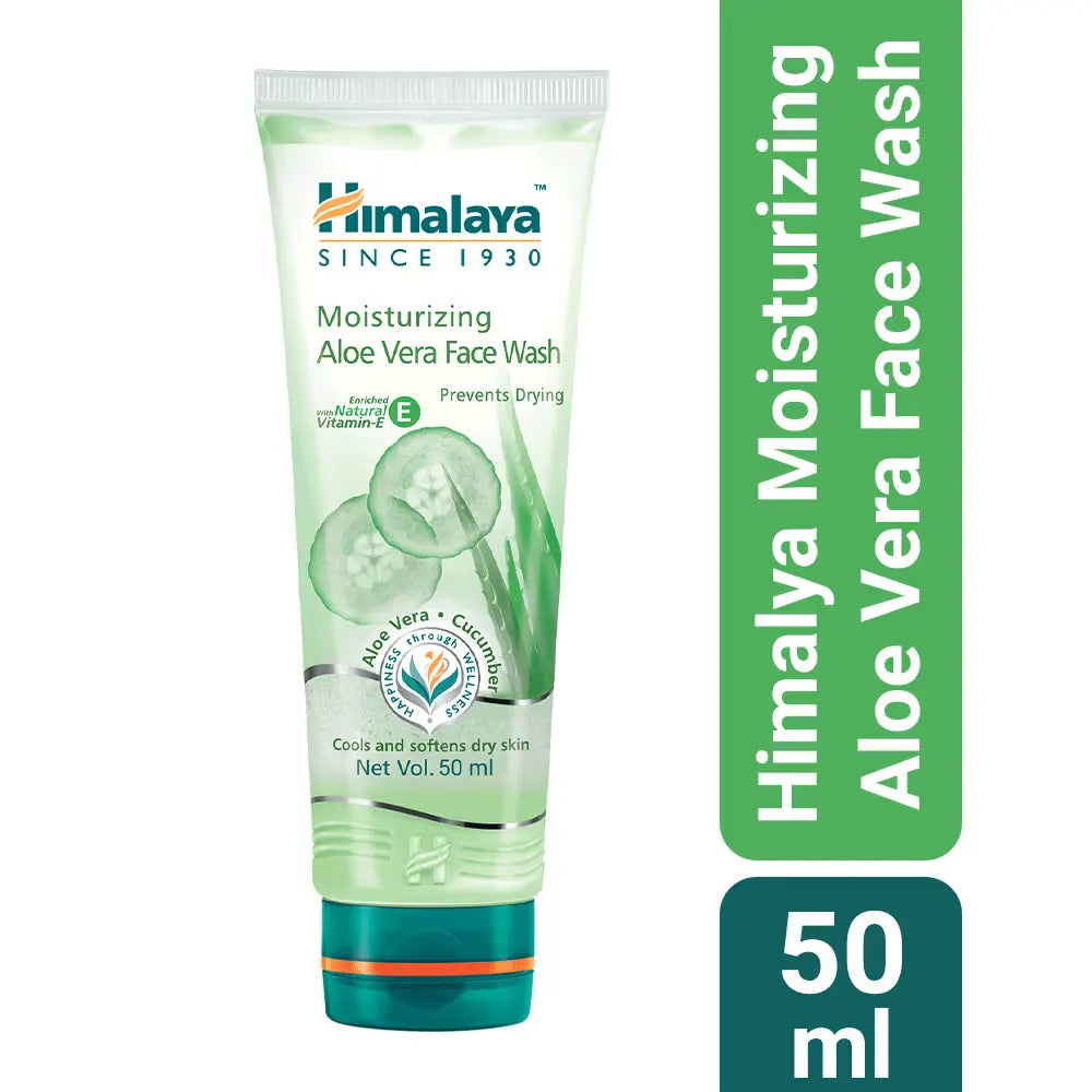 Himalaya Moisturizing Aloevera Facewash 50ml