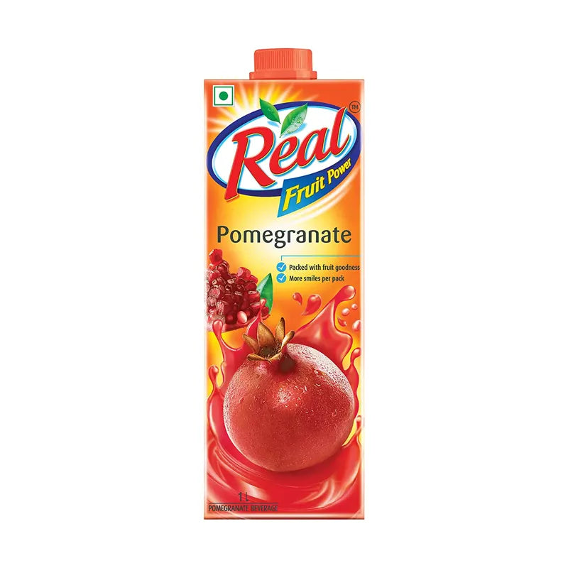 Real Fruit Power Pomegranate Juice  1 Ltr