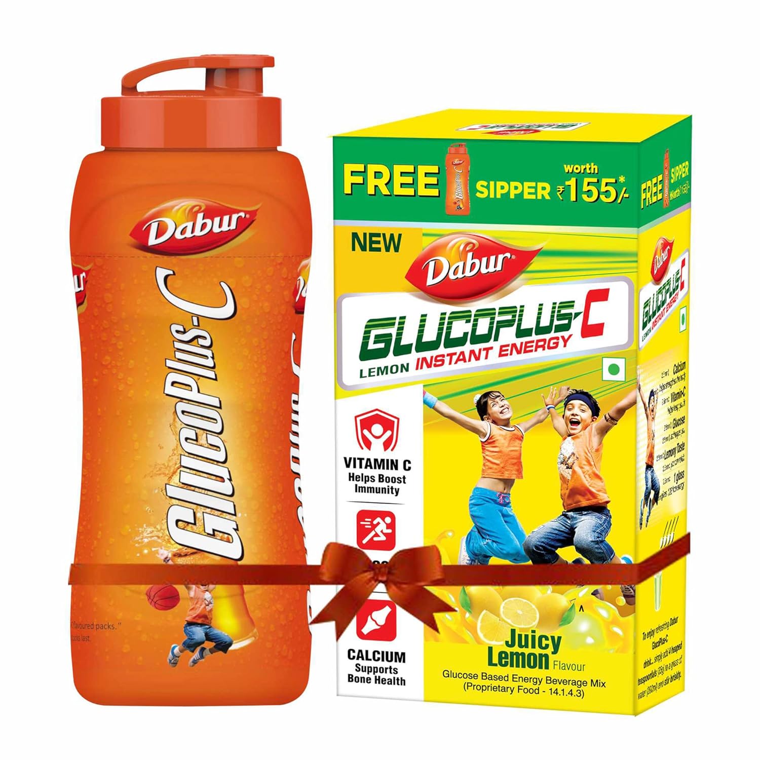 Dabur GlucoplusC Instant Glucose Orange