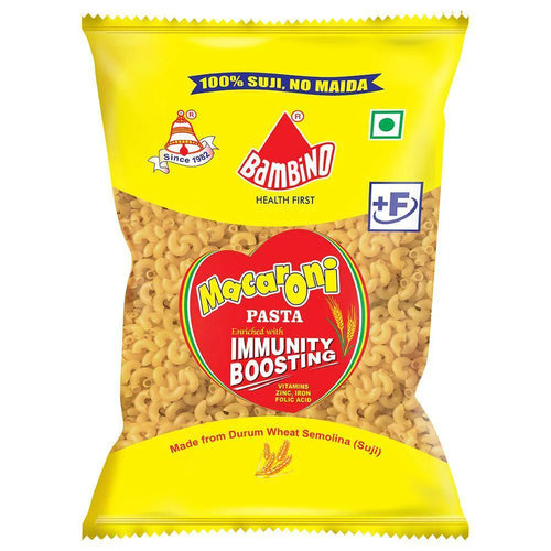 Bambino Vegetarian Pasta Macaroni Pep Drump wheat