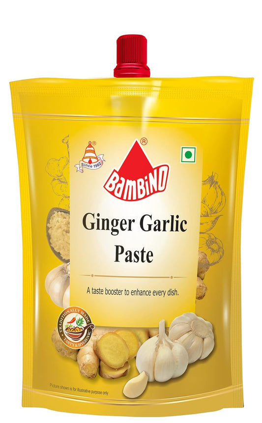 Ginger Garlic Paste   Bambind 20g