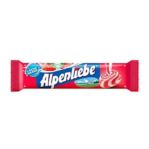 Alpenliebe Toffee   Cream Strawberry Flavour 36 G