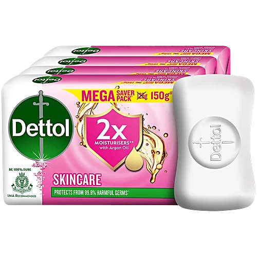 Dettol 2X Skincare Soap ( 150g * 4N)