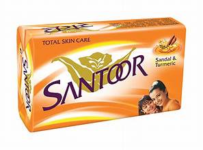 Santoor Sandal N Turmeric Soap (100g * 4N)