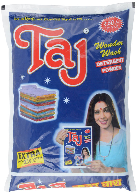 Taj Wonder Wash Detergent Powder  1 Kg