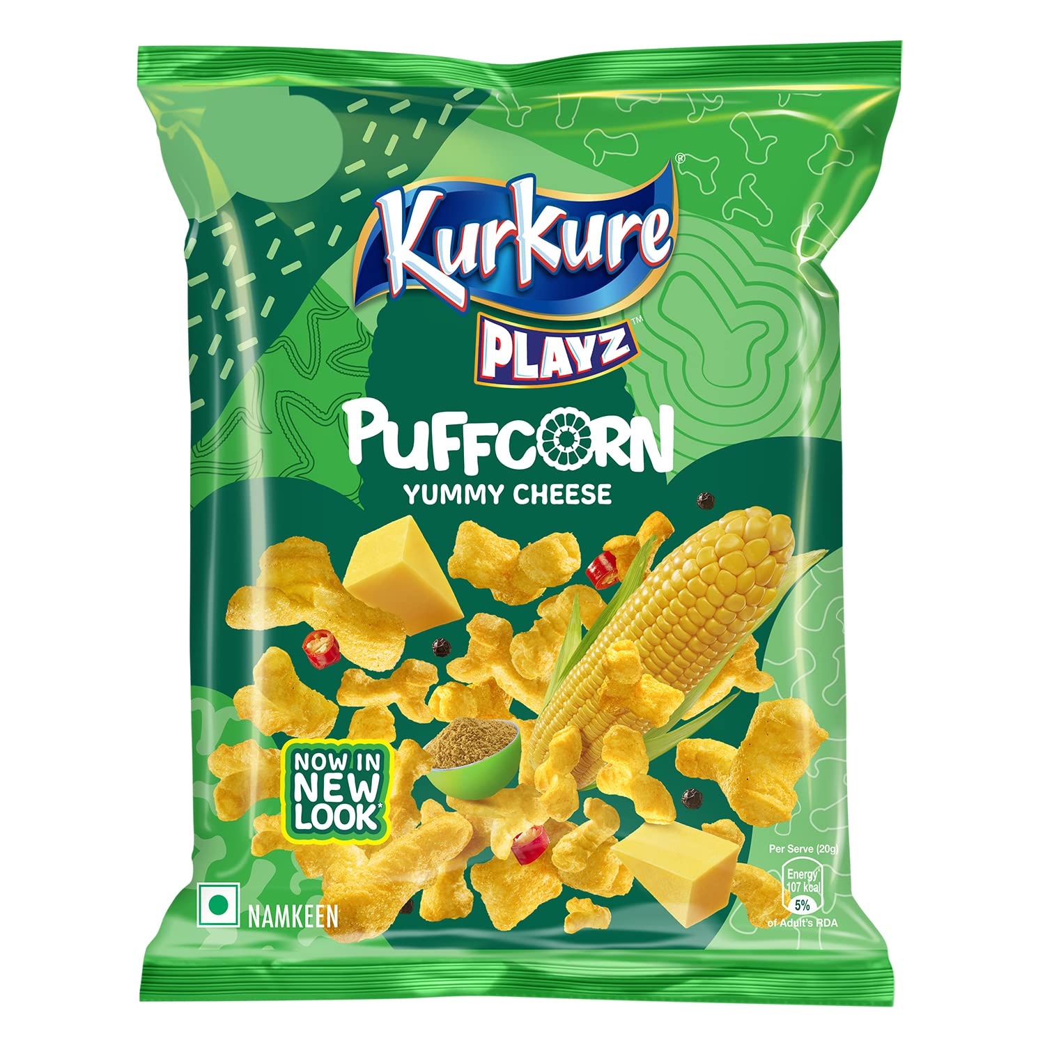 Kurkure Yummy Cheese Puffcorn  28 g