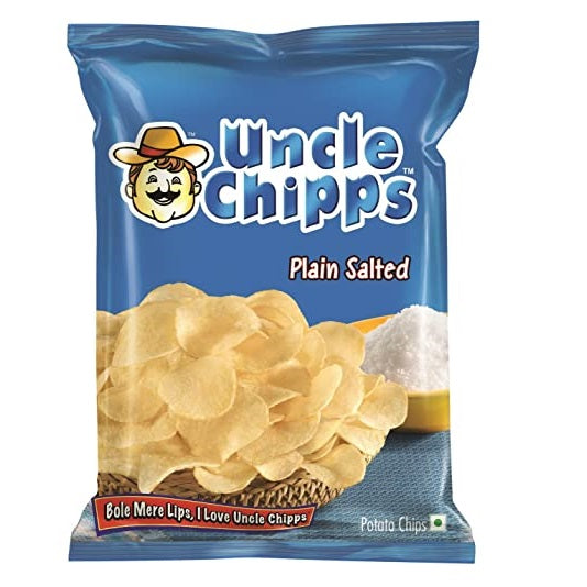 Uncle Chipps Plain Salted Potato Chips