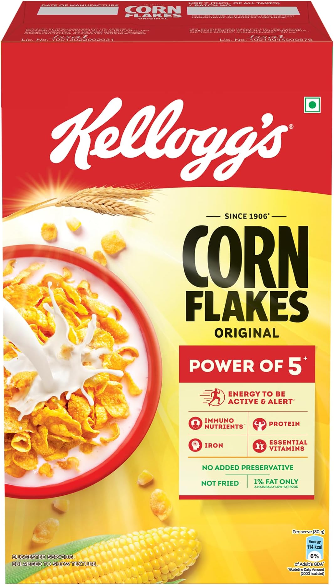 Kelloggs Cornflakes Original 475gm