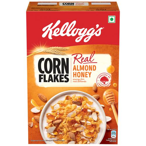 Kelloggs Cornflakes Real Almond Honey 345g