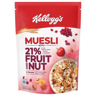 Kelloggs Muesli With 21% Fruit Nut  Seeds 50g