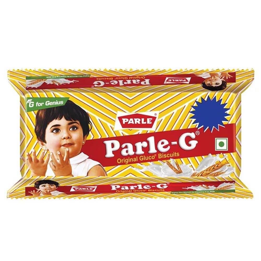 PARLE-G GLUCO BISCUIT 5/- ( PACK OF 24N )