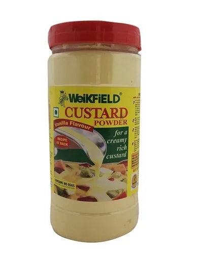 Weikfield Custard Powder - Vanilla Flavor (Makes Smooth & Creamy Custard) - 500 g