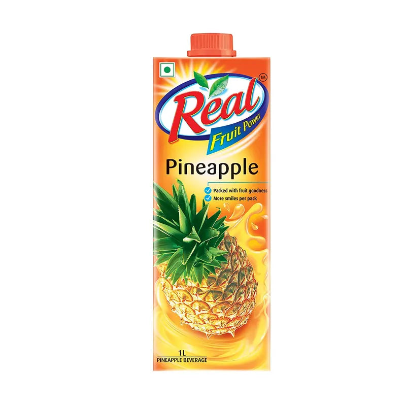Real Fruit Power Pineapple Juice  1 Ltr