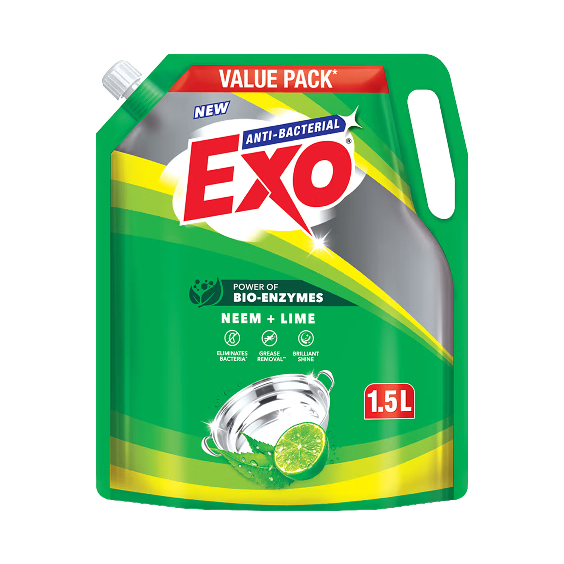 EXO NEEM+LIME DISHWASH LIQUID 1.5L