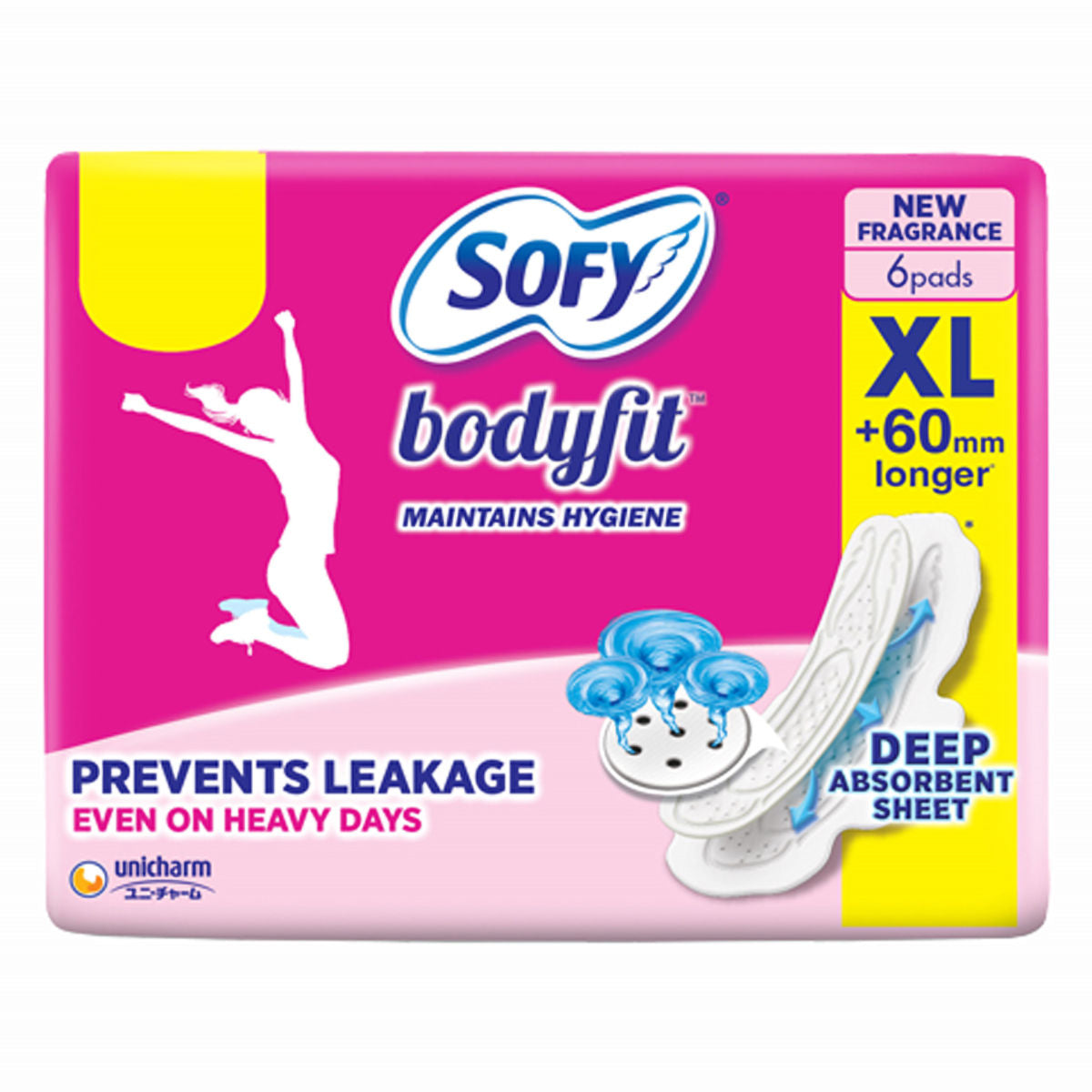 Sofy Body Fit Extra Long Sanitary Pads XL+60mm