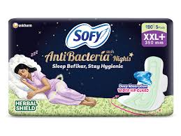SOFY ANTI BACTERIA NIGHTS XXL+