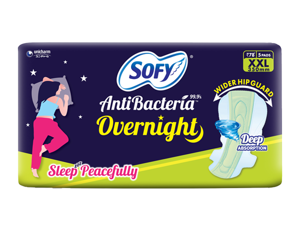 Sofy Anti Bacteria Overnight XXL 350mm 5 Pads