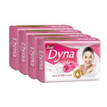 Dyna Premium Rose  Milk Cream Soap 125g*4